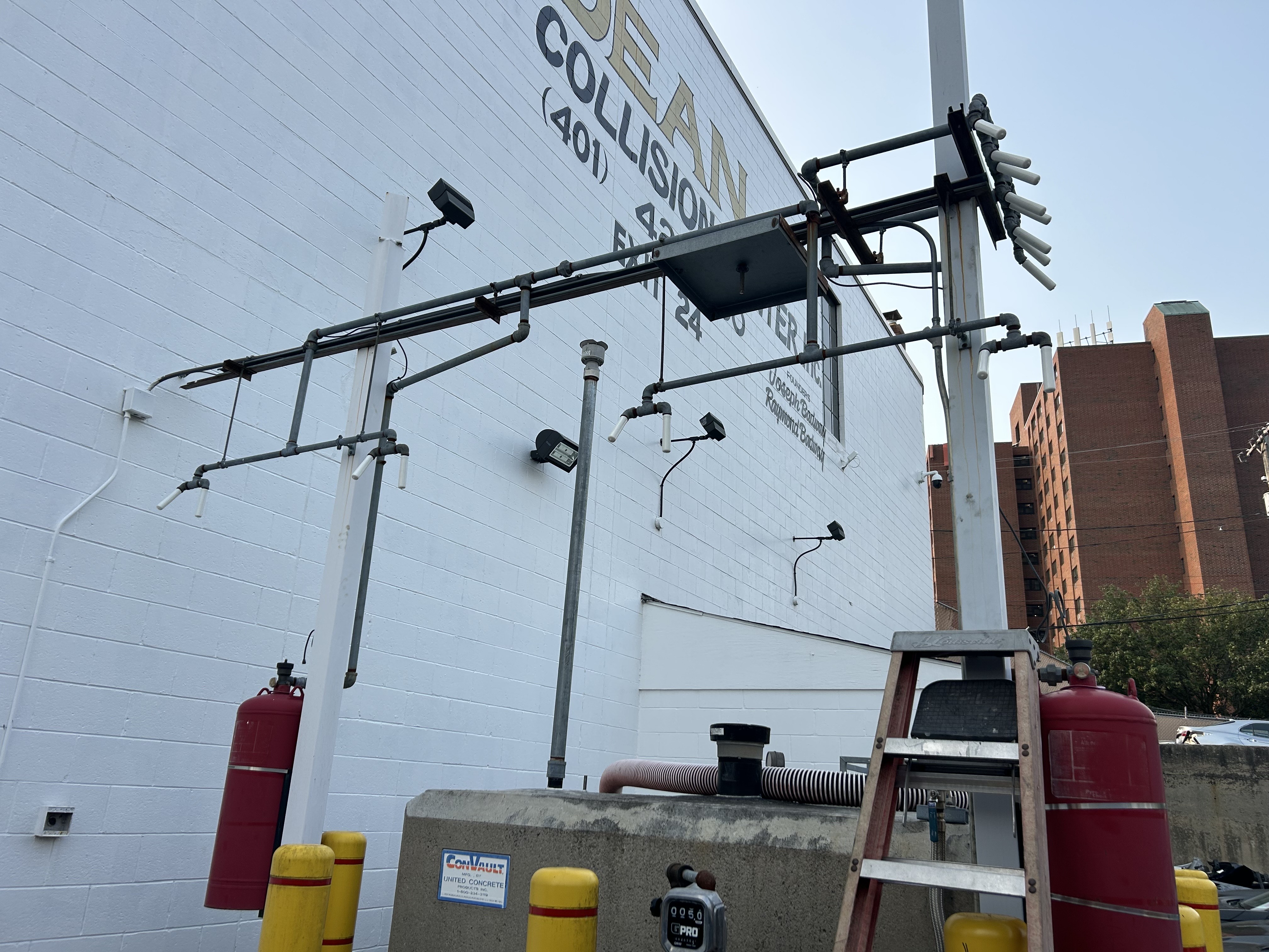 Gas Station Fire Suppression System